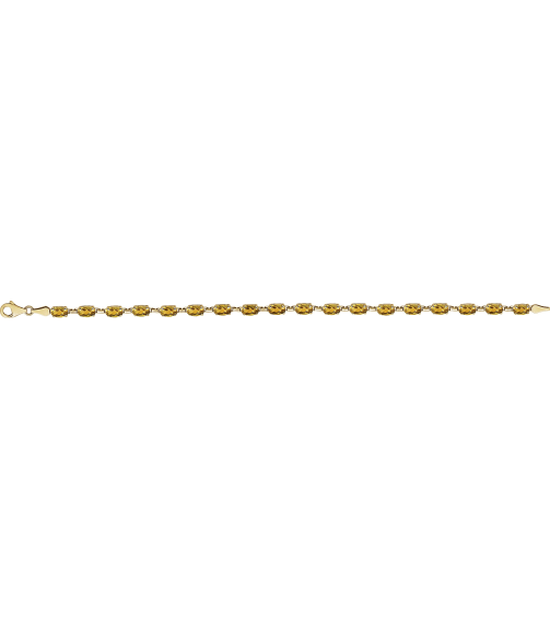651539 Bracelet Set 14K Yellow Oval Natural Citrine 6 X 4 Mm 7 14 In Polished Natural Citrine 7.25 Inch Bracelet