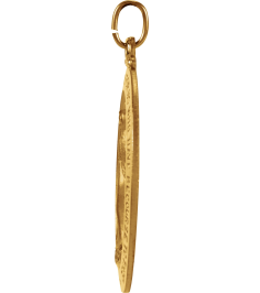 R5020 Pendant 14K Yellow 23 X 16 Mm Polished Oval Miraculous Medal