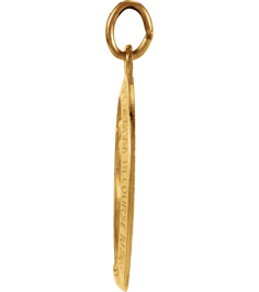 R5020 Pendant 14K Yellow 19 X 14 Mm Polished Oval Miraculous Medal