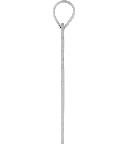 R4030 Pendant 14K White 18 X 12 Mm Polished Cross Pendant