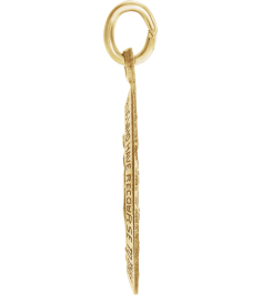 R5020 Pendant 14K Yellow 15 X 11 Mm Polished Oval Miraculous Medal
