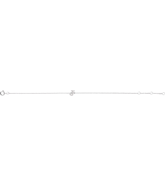 652689 Bracelet Set 14K White Initial J Natural Diamond Round 1 Mm I1, H+ 0.05 Ctw 6-7 In Polished .05 Ctw Natural Diamond Initial Bracelet