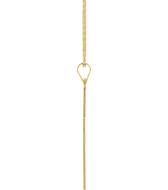 R4030 Necklace 14K Yellow 28 X 18 Mm 18 In Polished Cross Necklace