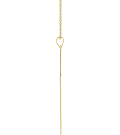 R4030 Necklace 14K Yellow 39 X 25 Mm 18 In Polished Cross Necklace