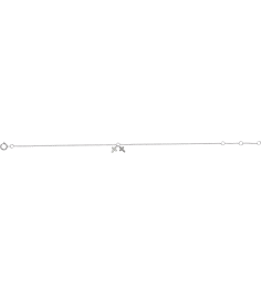 653584 Bracelet Set 14K White Round Natural Diamond 1Mm .03 Ctw I1, H+ 6 12-7 12 In Polished .03 Ctw Natural Diamond Crosses Bracelet