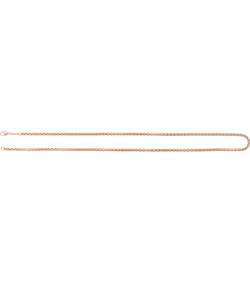Ch1091 14K Rose Box 1.8 Mm 16 In Lobster Clasp Polished Rounded Box Chain