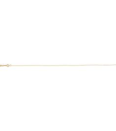 Ch1104 14K Yellow Gold Filled Cable 1.1 Mm 6-8 In Spring Ring Polished Adjustable Threader Cable Chain