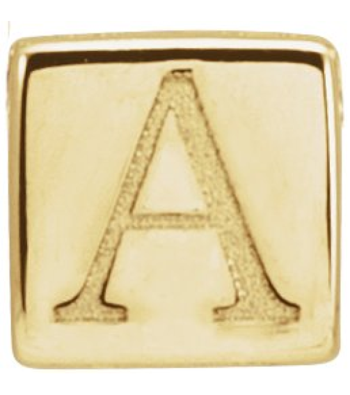 87424 Pendant 14K Yellow 5 X 5 Mm Polished Cube Pendant