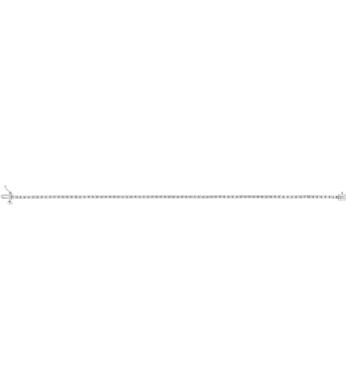 653702 Bracelet Set 14K White Round Natural Diamond 1.4Mm 1 Ctw I1, G-H 7 14 In Polished Natural Diamond Line Bracelet