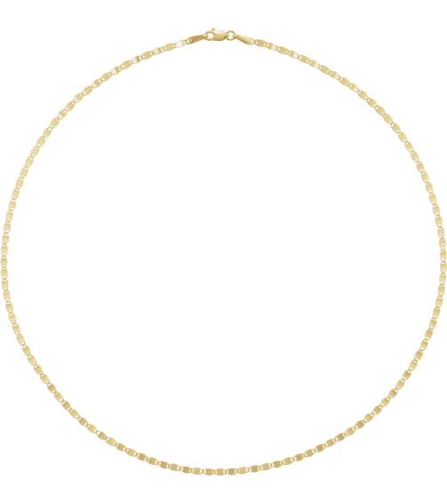 Ch1106 14K Yellow Mirror 2.7 Mm 20 In Lobster Clasp Polished Mirror Chain