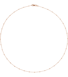 Ch1111 14K Rose Cable .85 Mm 18 In Lobster Clasp Polished Cable Chain