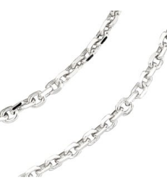 Ch125 14K White Cable 1.75 Mm 24 In Lobster Clasp Diamond-Cut Diamond-Cut Cable Chain