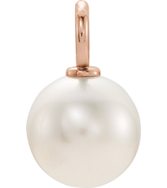 23533 Pendant Set 14K Rose 13.2 X 6 Mm Polished Cultured White Freshwater Pearl Pendant