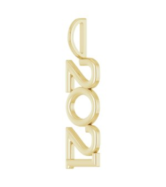87773 Pendant 14K Yellow 2021 27.57 X 7.97 Mm Polished 