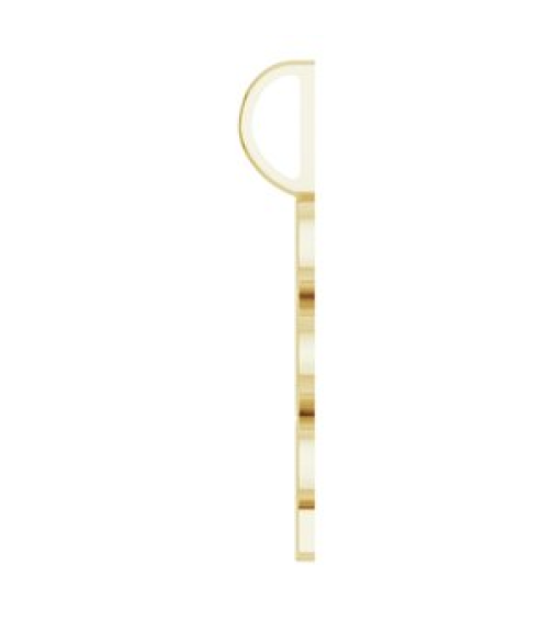 87773 Pendant 14K Yellow 2021 27.57 X 7.97 Mm Polished 