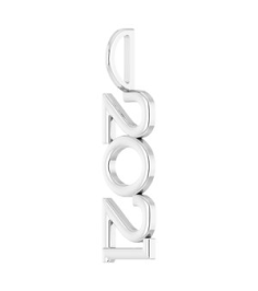 87773 Pendant Platinum 2021 27.57 X 7.97 Mm Polished 