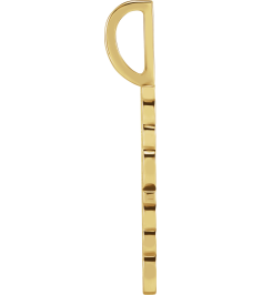 88016 Pendant 14K Yellow Polished Vertical Mama Charm Pendant