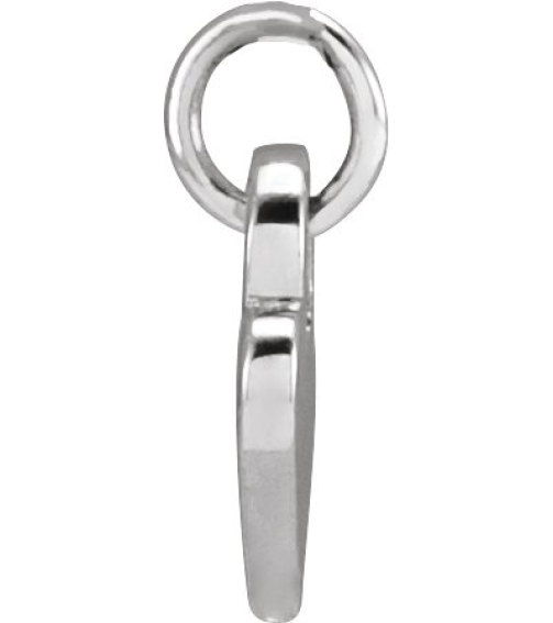88092 Pendant Sterling Silver 7.87 X 4.89 Mm Polished Heart Pendant