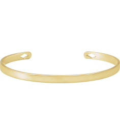 Brc892 14K Yellow Diamond Polished Engravable Cuff Bracelet