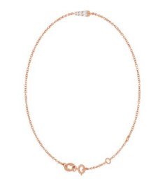 Brc876 Set 14K Rose 4-Stone Natural Diamond 2.5Mm 110 Ctw I1, G-H None Polished 110 Ctw Natural Diamond Graduated Bracelet