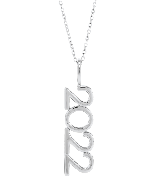 87773 Necklace Sterling Silver 2022 27.57 X 7.97 Mm 16-18 In Polished 