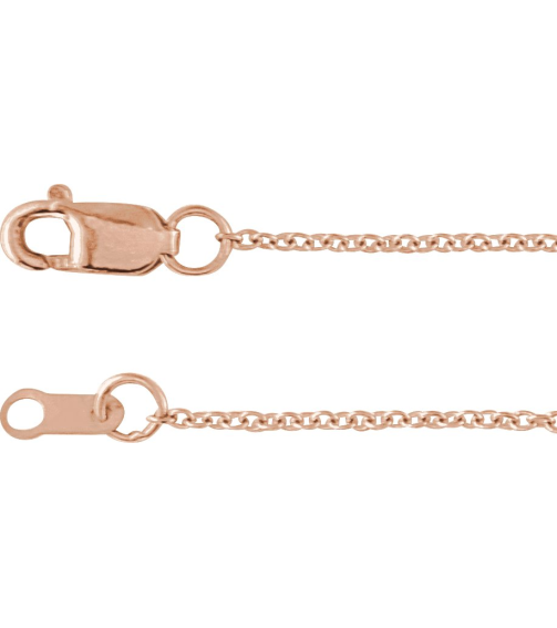 Brc885 Bracelet Set 14K Rose Round Natural Diamond 2Mm 18 Ctw VsSi1, Ghi 6 12-7 12 In Polished 18 Ctw Natural Rose-Cut Diamond Sideways Cross Bracelet