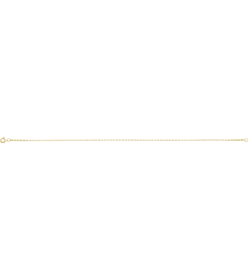 Ch1213 14K Yellow Rolo 1.1 Mm 7 In Spring Ring Polished Rolo Chain