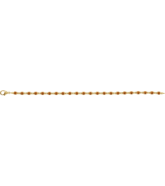 Brc901 Bracelet Set 14K Yellow Round Natural Citrine 3.5 Mm 7 14 In Polished Natural Citrine Line Bracelet