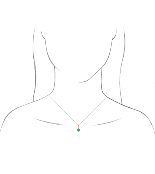 88099 Pendant Set Platinum Round Natural Turquoise 5 Mm Polished Natural Turquoise Pendant
