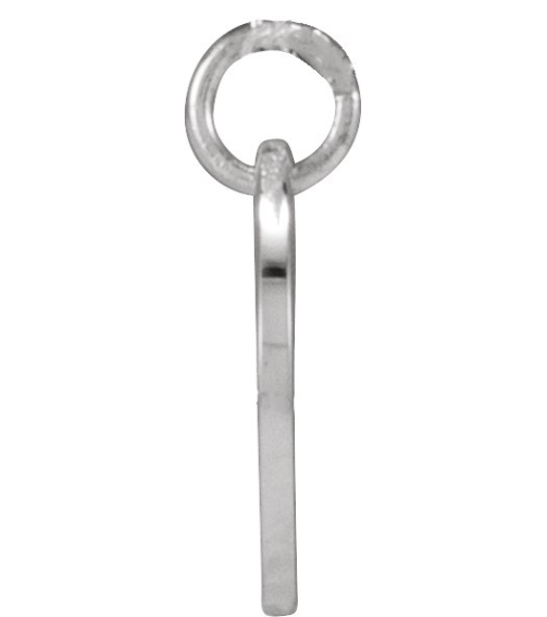 88227 Pendant Sterling Silver Initial Z 9.97 X 9.96 Mm Polished Script Initial Pendant
