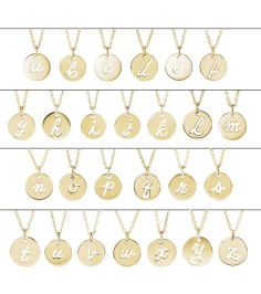 88227 Necklace Platinum Initial G 9.97 X 9.97 Mm 16-18 In Polished Script Initial Necklace