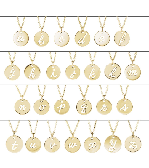 88227 Necklace Platinum Initial G 9.97 X 9.97 Mm 16-18 In Polished Script Initial Necklace