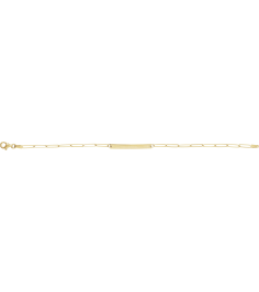 Brc903 Bracelet 14K Yellow 30 X 3.5 Mm 7 In Polished Engravable Skinny Bar Bracelet