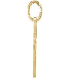 R16031 Pendant 14K Yellow 13 X 8.5 Mm Polished Cross Pendant