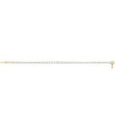 Brc923 Bracelet Set 14K Yellow Round Lab-Grown Diamond Lab-Grown Diamond 4.9Mm 6 Ctw Si1-Si2, G-H 7 In Polished 6 Ctw Lab-Grown Diamond Line Bracelet