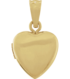 57877 Pendant 14K Yellow 20 X 12 Mm Polished Heart Locket