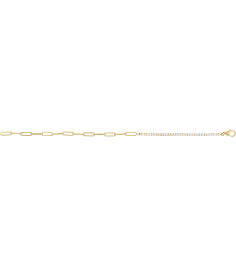 Brc924 Bracelet Set 14K Yellow Round Natural Diamond 1.9Mm 1 Ctw I1, G-H 7 12 In Polished 1 Ctw Natural Diamond Adjustable Line Bracelet