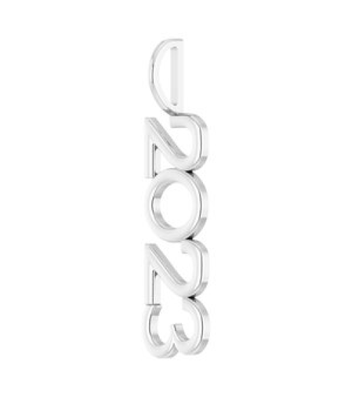 87773 Pendant Platinum 2023 31.11 X 8.4 Mm Polished 