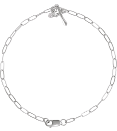Brc916 Bracelet 14K White Set Natural Diamond Round 2 Mm 9.5 X 7 Mm 7 In I1, G-H Natural Diamond Polished .03 Ctw Natural Diamond Cross Charm Bracelet