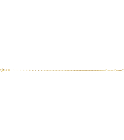 Ch1235 14K Yellow Paperclip-Style 1.25 Mm 7 In Lobster Clasp Polished Paperclip-Style Chain