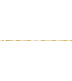 Brc922 Bracelet 14K Yellow Set Natural Diamond Round 3 Mm 7.99 X 4 Mm 7 In I1, G-H Polished 110 Ct Natural Diamond Curb Chain Link Bracelet