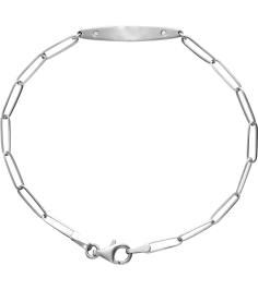 Brc910 Bracelet Sterling Silver Set Natural Diamond Round 1.2 Mm 25 X 4 Mm 7 In I1, G-H Polished .015 Ctw Natural Diamond Engravable Curved Bracelet Mounting