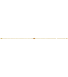 Brc925 Bracelet Set 14K Yellow Round Natural Citrine 4 Mm 6 12-7 12 In Polished Natural Citrine Solitaire Bracelet
