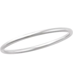 Brc942 Sterling Silver 4 Mm 7 12 In Polished Bangle Bracelet