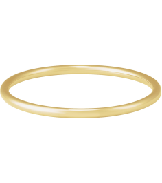 Brc942 14K Yellow 4 Mm 7 34 In Polished Bangle Bracelet