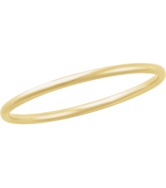 Brc942 14K Yellow 4 Mm 7 34 In Polished Bangle Bracelet