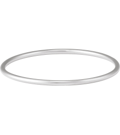 Brc942 Sterling Silver 3 Mm 7 12 In Polished Bangle Bracelet