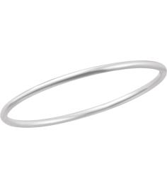 Brc942 Sterling Silver 3 Mm 7 12 In Polished Bangle Bracelet