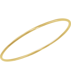 Brc942 14K Yellow 2 Mm 7 12 In Polished Bangle Bracelet