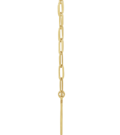 88477 Necklace 14K Yellow 15 X 15 Mm 16 In Polished Engravable Disc Necklace